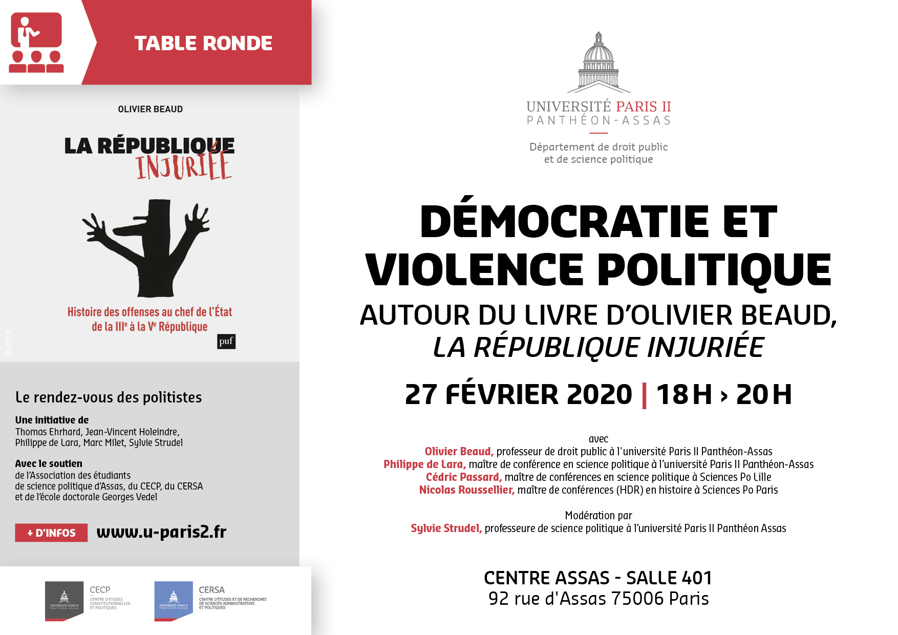 Affiche rdv des Politistes 
