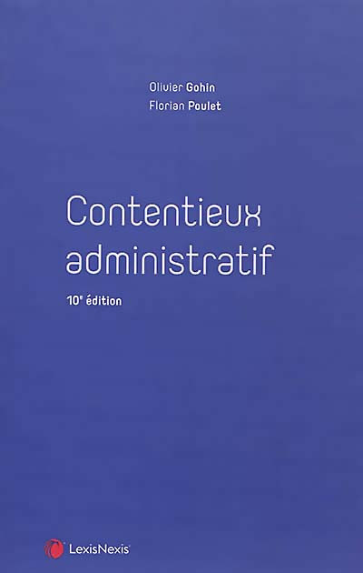 couverture Contentieux administratif - 10e édition
