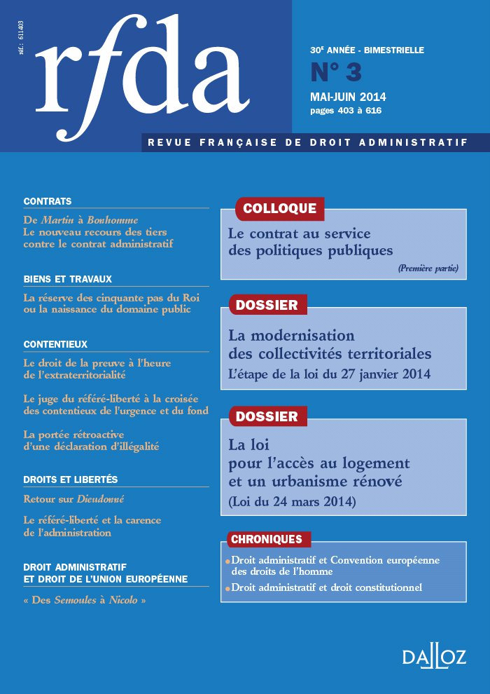 couverture RFDA 2014 couverture RFDA 2014