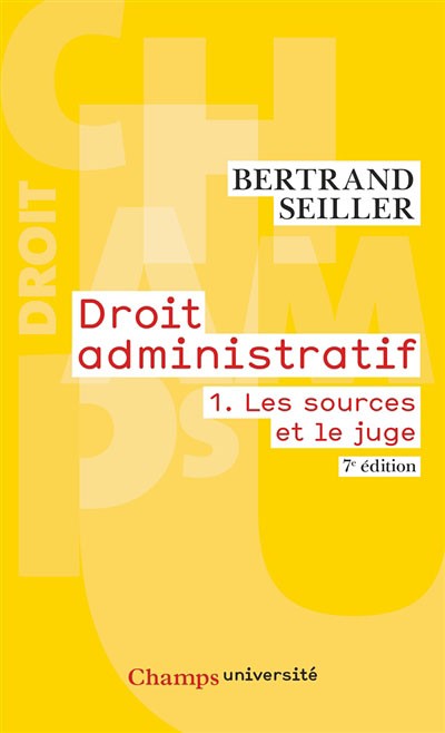 droit administratif - B.SEILLER