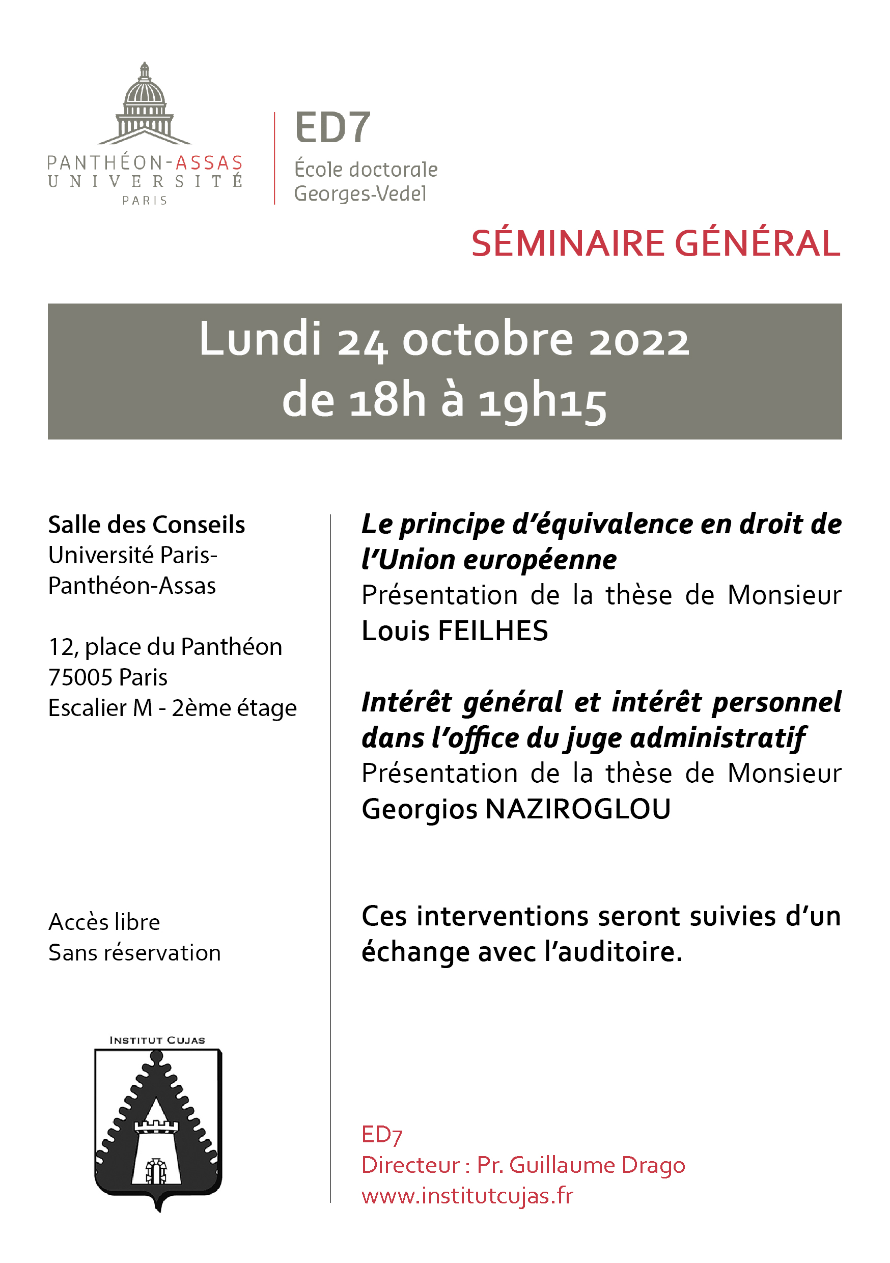 ED7 - seminaire_general - octobre_2022