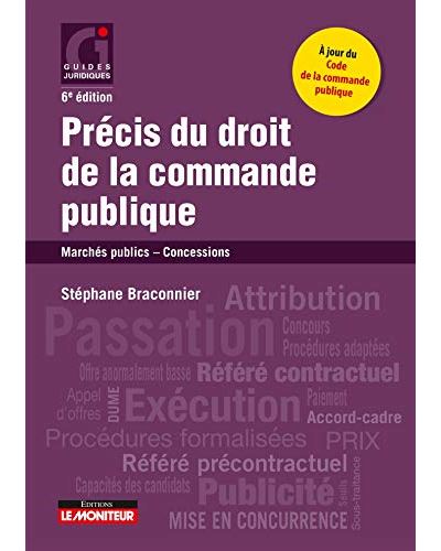 couverture Précis du droit de la commande publique - 6e édition