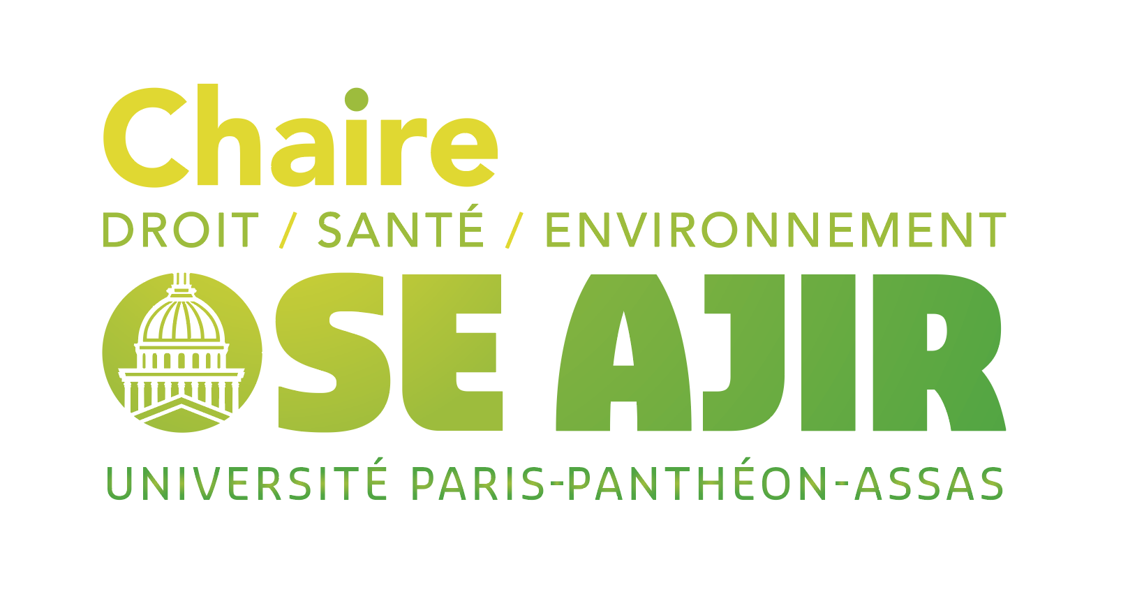 Logo Chaire OSE AJIR Droit / Santé / Environnement